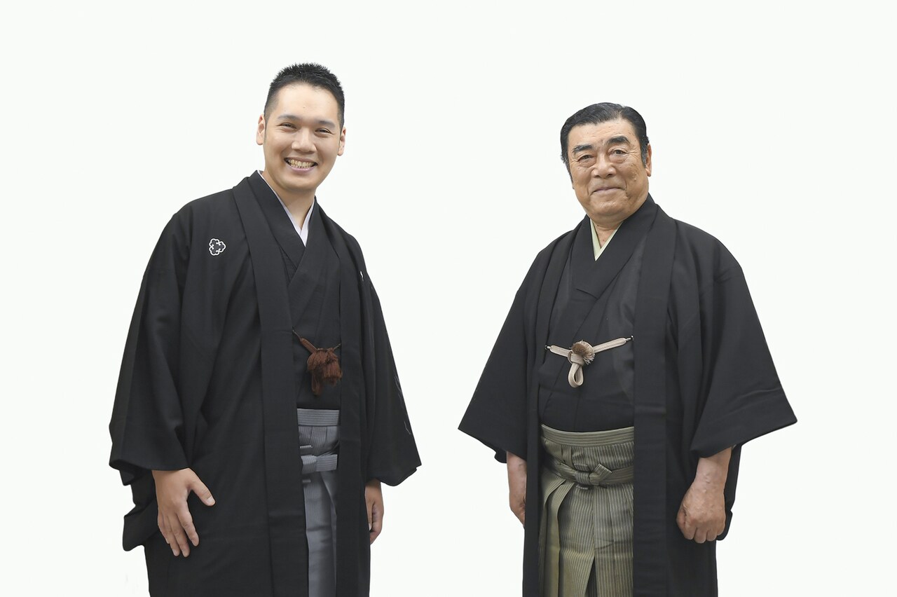 神田松之丞 神田松鯉　手ぬぐい 神田松之丞 神田松鯉手ぬぐい