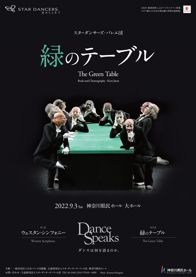 スターダンサーズ・バレエ団「Dance Speaks」チラシ表