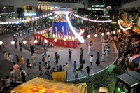 北与野盆踊りの様子。