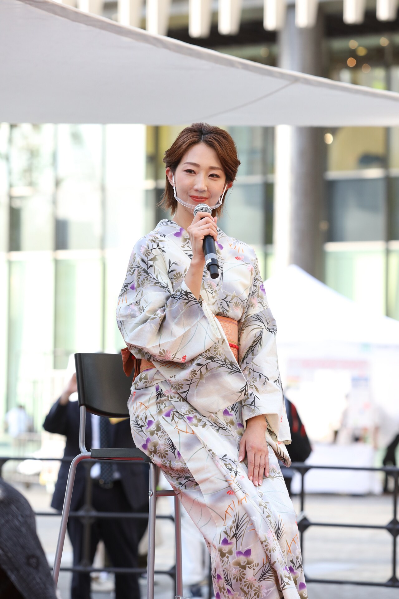 紅ゆずるが「梅田ゆかた祭」に登場、「アンタッチャブル～」題名を聞き「大変だなと思いました」