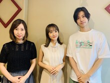 左から岸本鮎佳、前田希美、高橋健介。