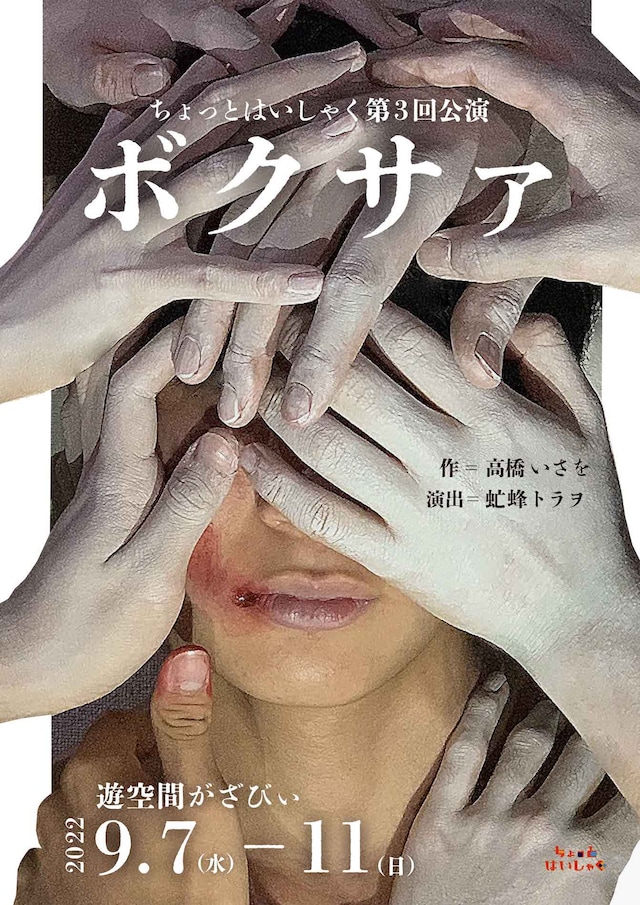 ちょっとはいしゃく 第3回「ボクサァ」チラシ表