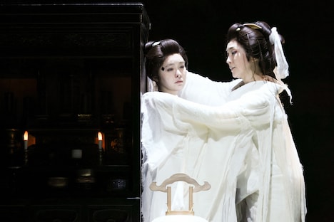 こまつ座 第143回公演「頭痛肩こり樋口一葉」より。（撮影：宮川舞子）