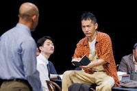 ELEVEN NINES「12人の怒れる男」より。（撮影：クスミエリカ）