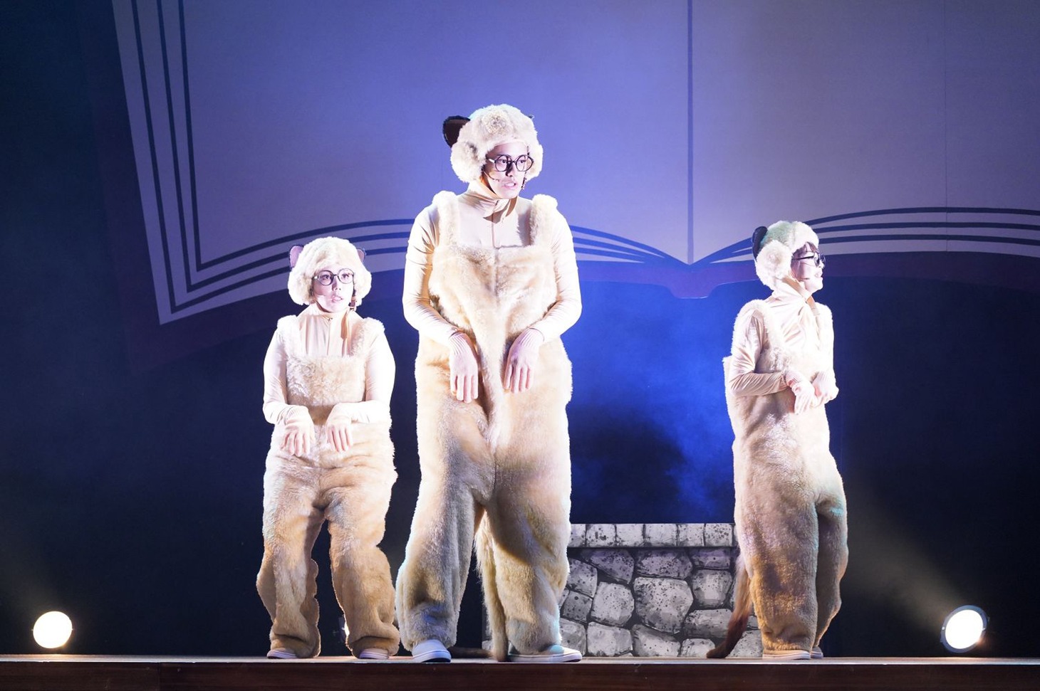 「ざんねん系おもタメミュージカル『ざんねんないきもの事典～いきものたちの逆襲～』」より。（撮影：曳野若菜）