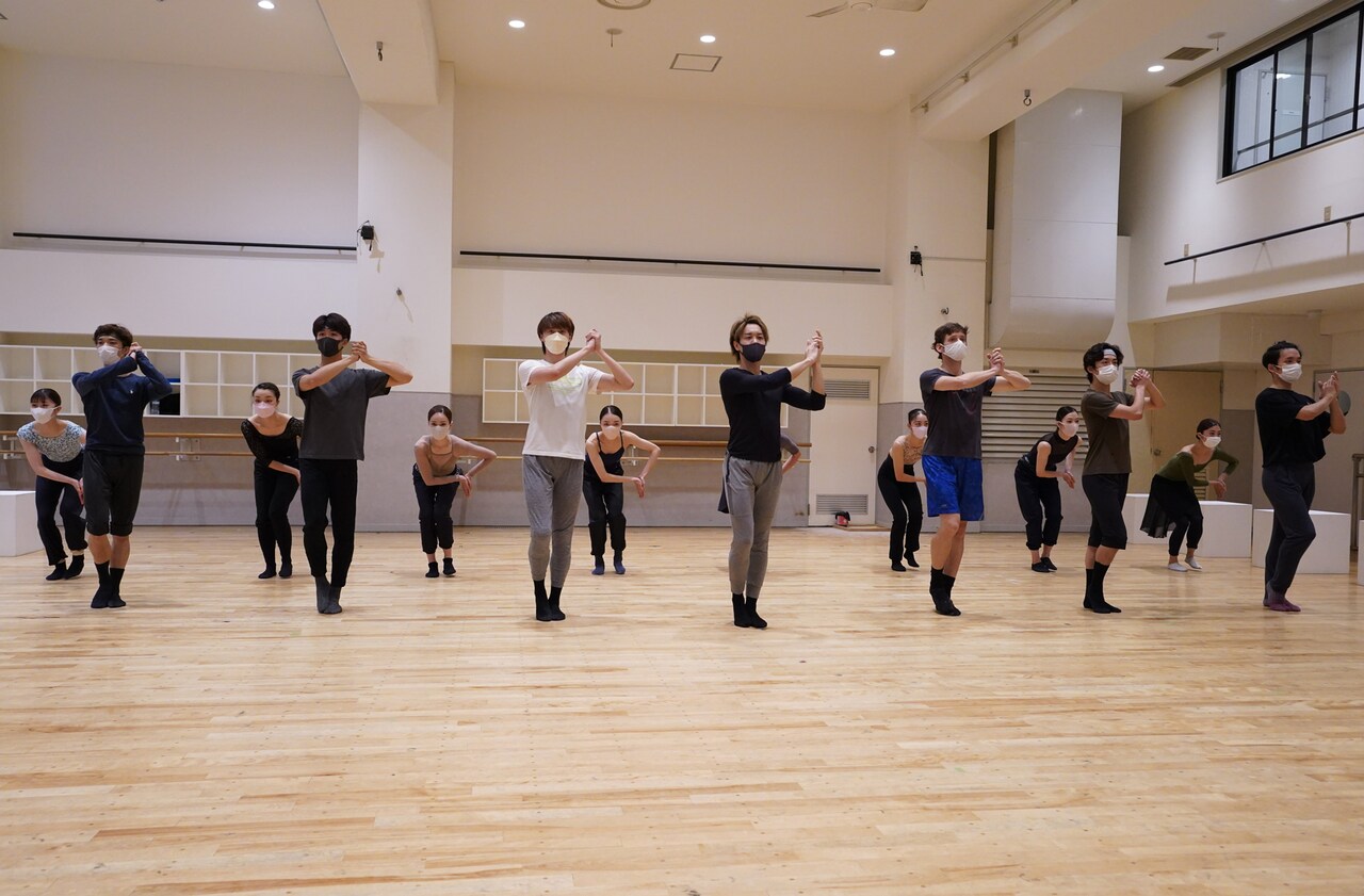 K-BALLET Optoリハーサル公開、2作品披露で新たなK-BALLETの姿