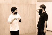 オリジナルミュージカル「COLOR」稽古場の様子。（撮影：田中亜紀）