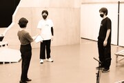 オリジナルミュージカル「COLOR」稽古場の様子。(撮影:田中亜紀)