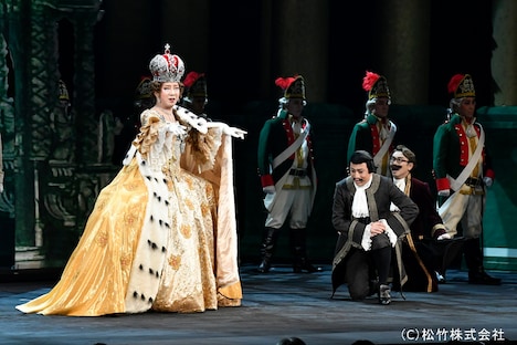 WOWOWライブ WOWOWオンデマンド シネマ歌舞伎「三谷かぶき 月光露針路日本（つきあかりめざすふるさと）風雲児たち」より。