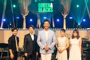左から間聖次朗、杉浦奎介、岡幸二郎、吉川恭子、水野貴以。