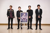 左から真風涼帆、野口幸作、EXILE HIRO、平沼紀久。