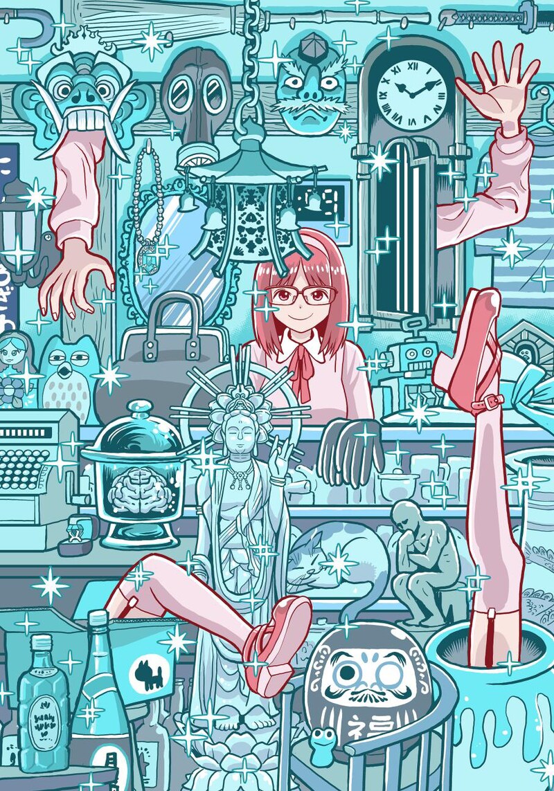 シベリア少女鉄道 vol.35「アイ・アム・ア・ストーリー」イメージビジュアル（イラスト：とよ田みのる）