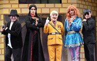 左から小林顕作、宇野結也、加藤諒、後藤大、魔夜峰央。