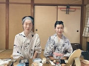 ハイドロブラスト 第3回公演「最後の芸者たち」稽古の様子。