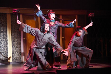 ミュージカル「モダン・ミリー」ゲネプロより。