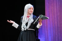 朗読劇「アルバート家の令嬢は没落をご所望です」より。（撮影：平原克彦）