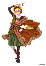 神ノ使い・陽獅（イラスト：瀬田ハルヒ）(c)k.group