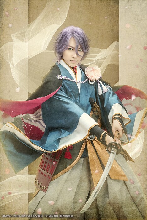 七海ひろき扮する歌仙兼定。