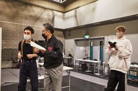 「burst！～危険なふたり～」稽古の様子。