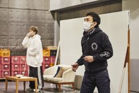 「burst！～危険なふたり～」稽古の様子。