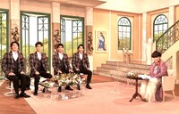 「徹子の部屋」より。左から宮原浩暢、日野真一郎、佐賀龍彦、佐藤隆紀、黒柳徹子。