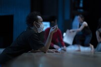 「浜辺のアインシュタイン」リハーサルの様子。（撮影：加藤甫）