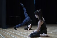 「浜辺のアインシュタイン」リハーサルの様子。（撮影：加藤甫）