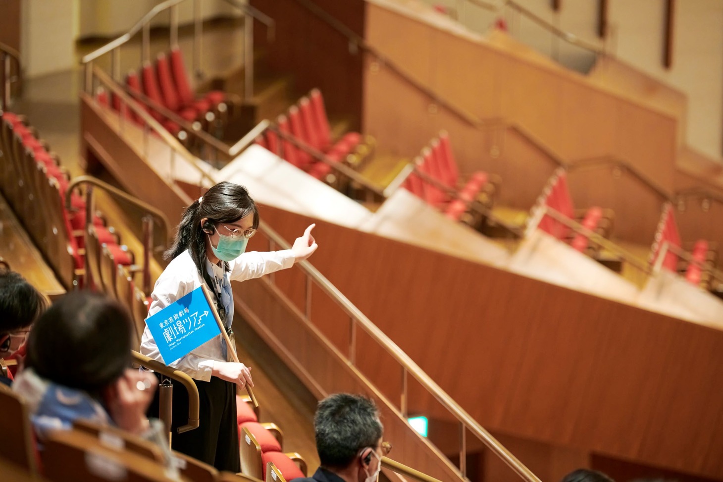 東京芸術劇場 劇場ツアーより。