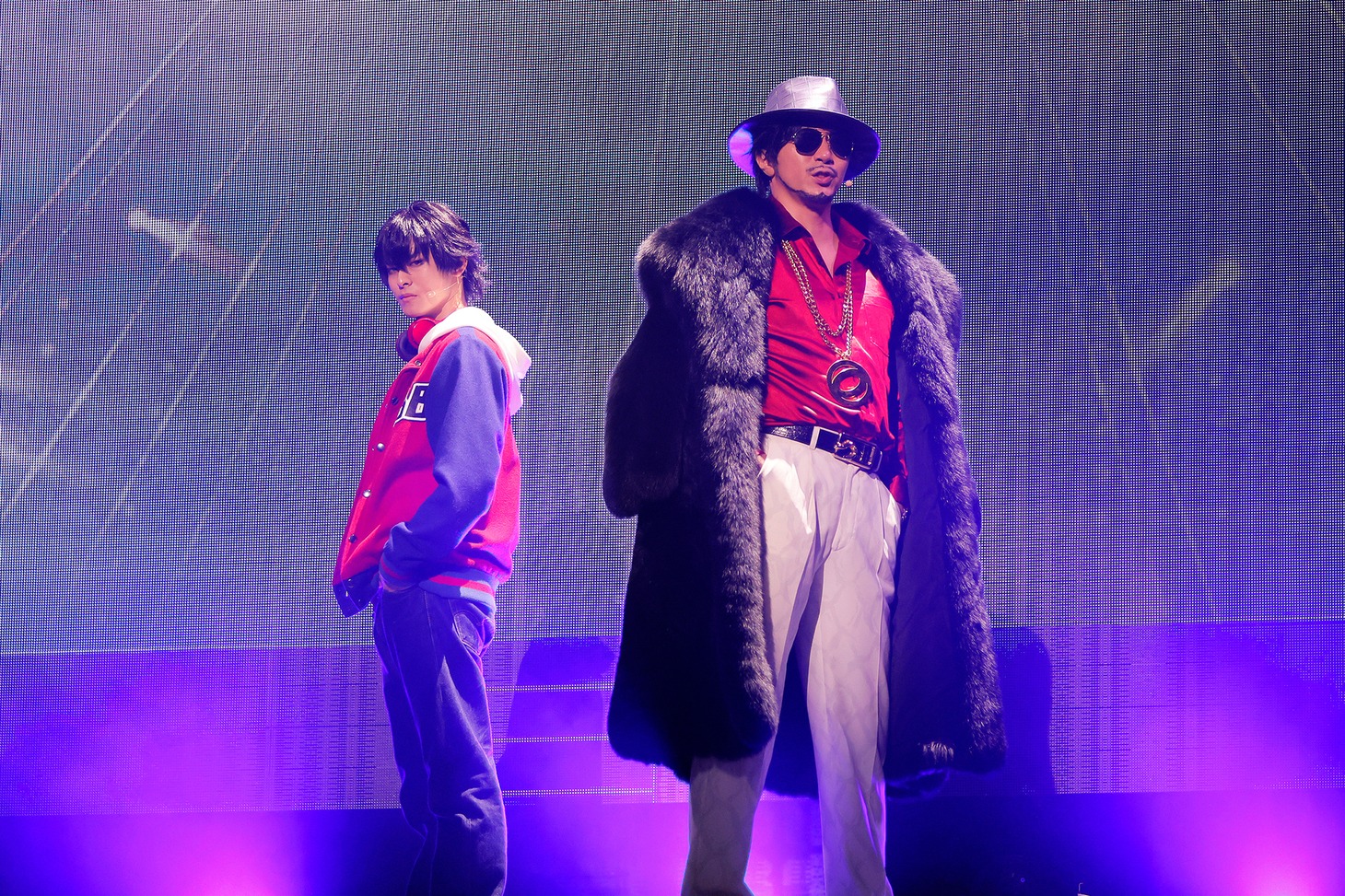 「『ヒプノシスマイク -Division Rap Battle-』Rule the Stage《どついたれ本舗 VS Buster Bros!!!》」より。