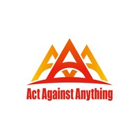 「Act Against Anything」ロゴ