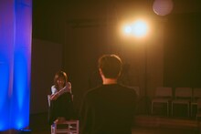 劇団papercraft 第7回公演「世界が朝を知ろうとも」より。