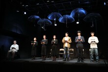 iakuリーディング公演「車窓から、世界の」より。（撮影：木村洋一）