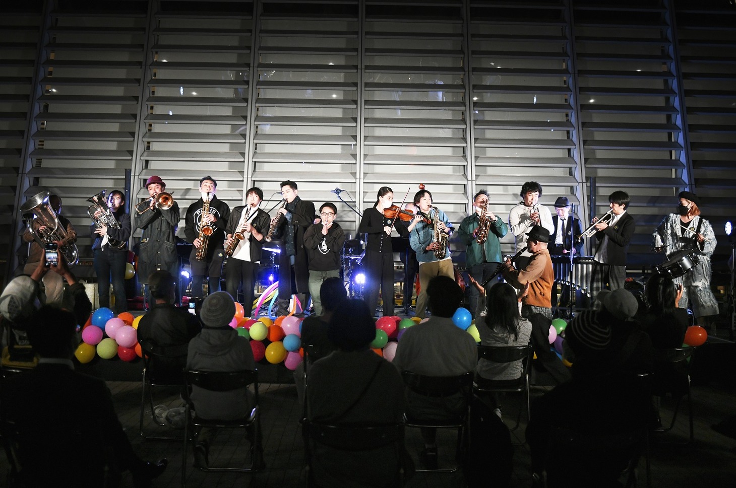 「FESTA松本2022（フェスタまつもと2022）」前夜祭の様子。（撮影：山田毅 ）