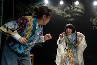 世界劇団「ひとよひとよに呱々の声」より。