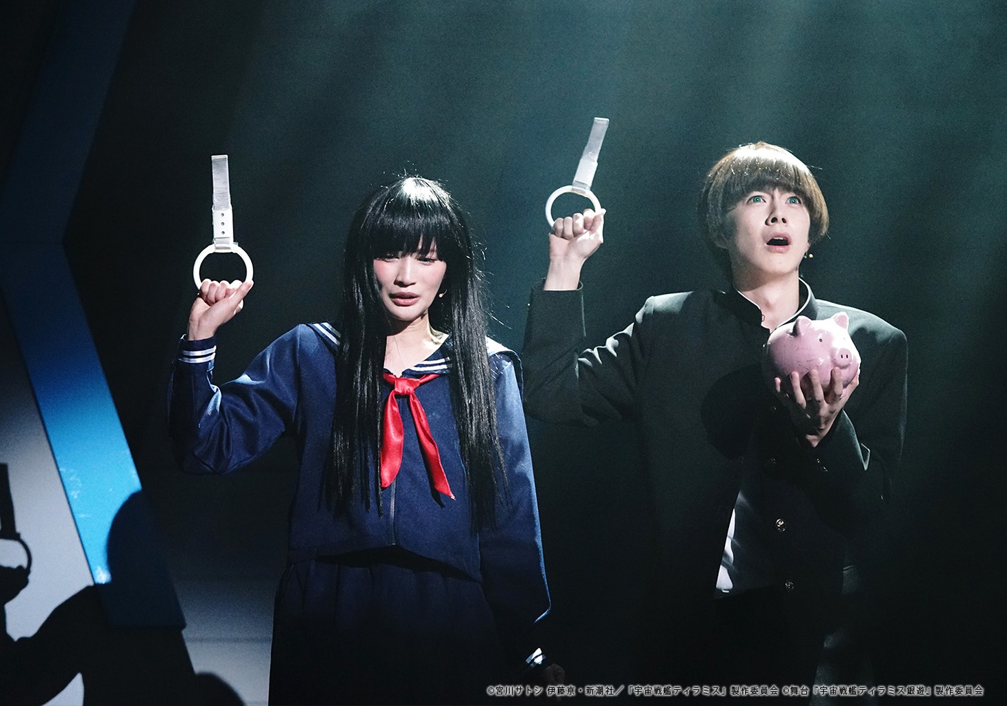 舞台「宇宙戦艦ティラミス～銀河列車で遊郭行きてぇなぁ編～」より。