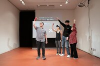 Farm-Lab Exhibition パフォーマンス試作発表「Education（in your language）」より。