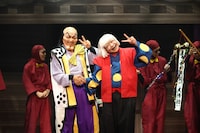 「ミュージカル『忍たま乱太郎』第12弾再演 まさかの共闘!?大作戦!!」より。（撮影：丸山尚）