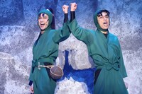 「ミュージカル『忍たま乱太郎』第12弾再演 まさかの共闘!?大作戦!!」より。（撮影：丸山尚）