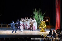 東京芸術祭2022 芸劇オータムセレクション ルーマニア国立ラドゥ・スタンカ劇場「スカーレット・プリンセス The Scarlet Princess」より。（撮影：後藤敦司）