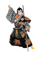 堀越勸玄改め市川新之助扮する粂寺弾正。(c)篠山紀信