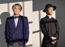 左から原嘉孝、高田翔。