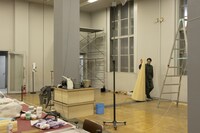 梅田哲也「リバーウォーク」より。（撮影：守屋友樹）