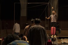 Kansai Studies dot architects ＆ 和田ながら「うみからよどみ、おうみへバック往来」より。（撮影：守屋友樹）