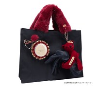 バッグカスタマイズアイテムの使用イメージ。