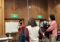 東京芸術祭 2022 芸劇オータムセレクション「となり街の知らない踊り子」稽古の様子。