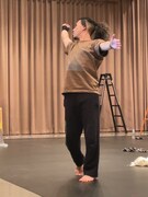 東京芸術祭 2022 芸劇オータムセレクション「となり街の知らない踊り子」稽古の様子。