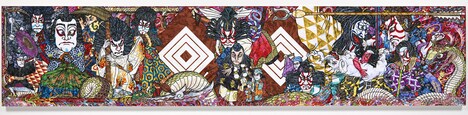 村上隆「2020 十三代目市川團十郎白猿 襲名十八番」(c)2020 Takashi Murakami/Kaikai Kiki Co., Ltd. All Rights Reserved.