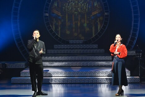 パルコ・プロデュース2022「THE PARTY in PARCO劇場～VARIETY SHOW & MY FAVORITE SONGS～」通し稽古の様子。（撮影：阿部章仁）