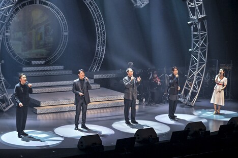 パルコ・プロデュース2022「THE PARTY in PARCO劇場～VARIETY SHOW & MY FAVORITE SONGS～」通し稽古の様子。（撮影：阿部章仁）