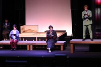 朗読劇「妖奇庵夜話 その探偵、人にあらず」より。（撮影：平原克彦）